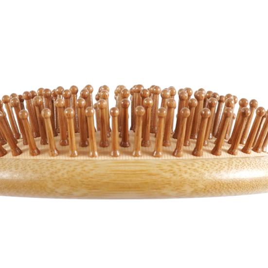 Yousheng Bamboo Air Cushion Hairbrush Hair Growth Natural Wood Bristle Scalp Massage Brush Men Women Anti-Static All Hair Types Detangling Comb