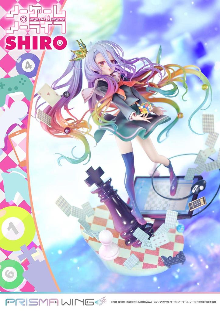 PRISMA WING No Game No Life Shiro Scale Complete Figure 1/7