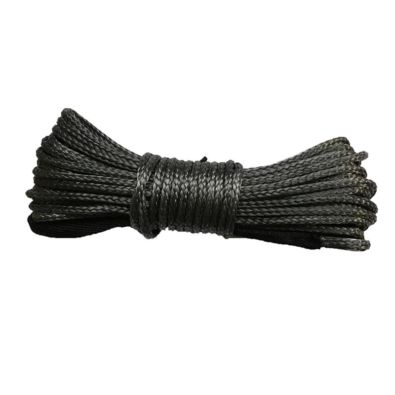 8mm X 12m Synthetic Winch Rope Cable Compatible With ATV UTV Truck