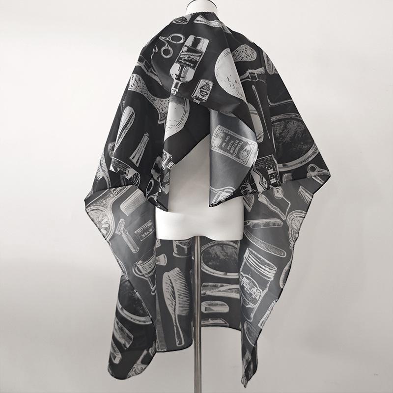 Антипригарный парикмахерский пеньюар для домашнего и салонного использования