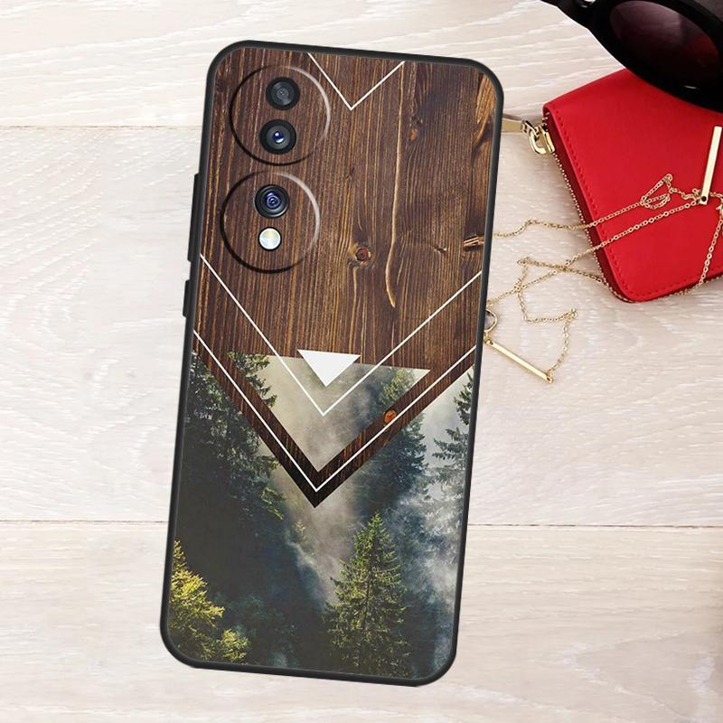 Лесная Геометрия Дерево Природа Чехол Для Honor Magic 8 5 6 7 Lite X9a X9b X9c X9d X8b X8c Win RT 50 70 90 200 400 Pro Обложка