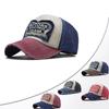 Distressed Vintage Style Trucker / Baseball Cap Cotton Men Women Snapback Cap Hip Hop Embroidery Hats