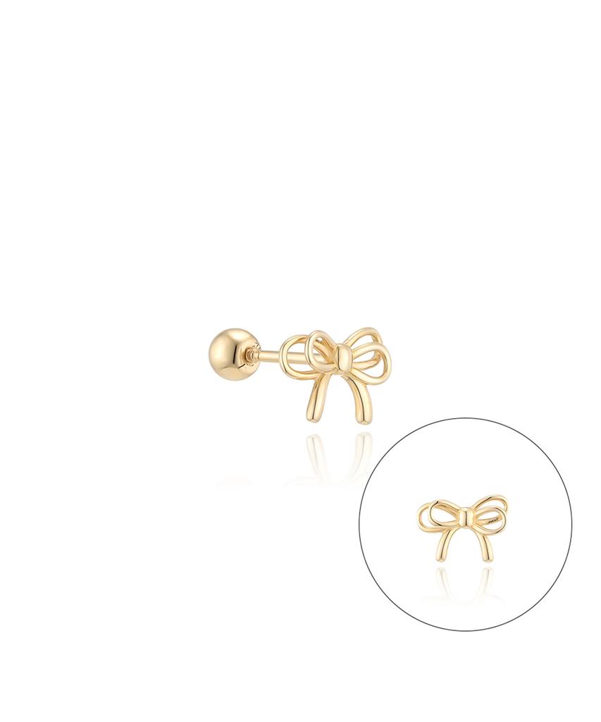 Пирсинг Lloyd Double Mini Ribbon из 14-каратного золота Lpfp3032G