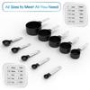 10PCS Plastic Measuring Spoons Set Stackable Measuring Cup and Spoon Set  Baking Tool