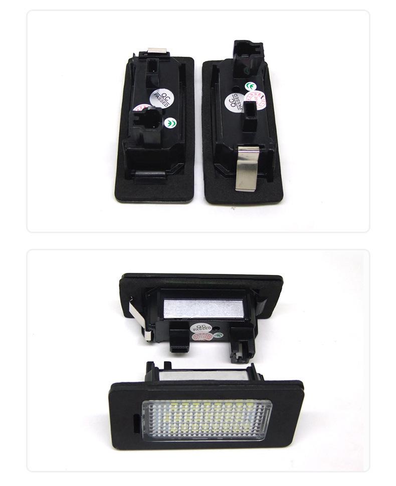 Светодиодная подсветка номерного знака Volkswagen для Golf 6, Jetta, Passat, Sharan, Touran, Touareg