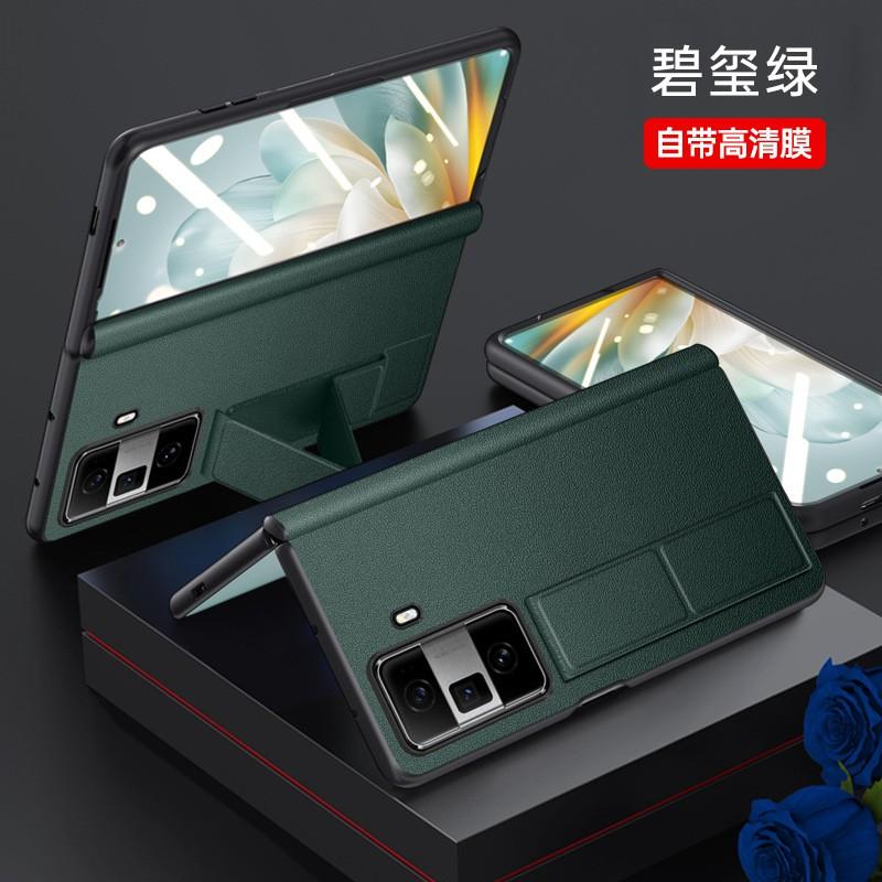Premium Nappa Leather Case Honor Magic Vs3 With Wrist Strap Kickstand Magnetic Drop Protection