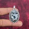 Подвеска из цельного серебра Pinolith Jasper 925 пробы, ювелирные изделия с подвеской из драгоценных камней ручной работы, подарки для жены, абсолютно новый кулон