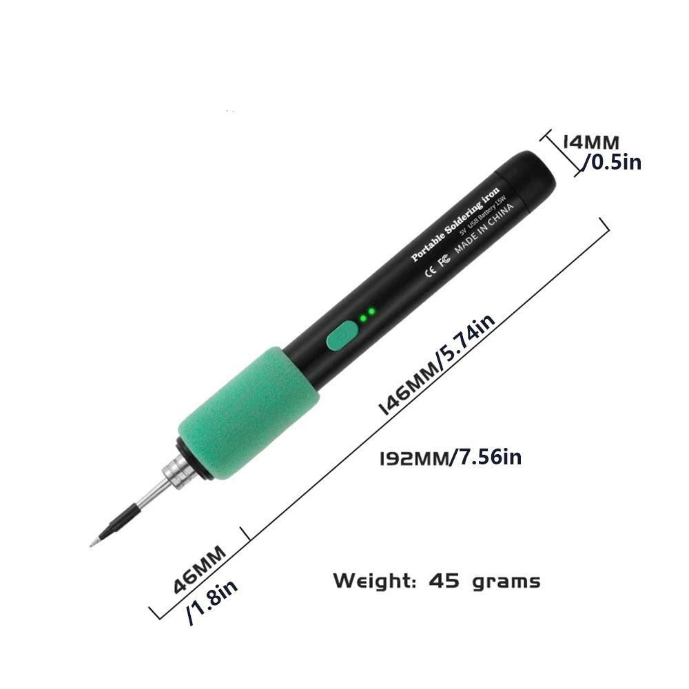 650mAh литиевый аккумулятор паяльник набор USB зарядка электрический паяльник сварка ремонт