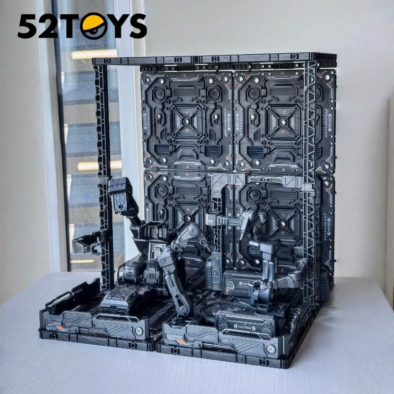 52toys Оригинальный Beastbox Mecha Storage Bay Полное издание Строительная броня Модульные собираемые игрушки Модель Детские подарки