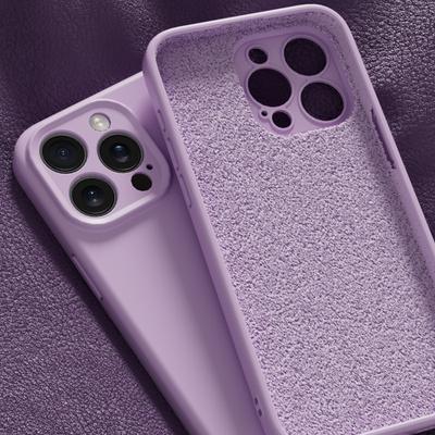 Внутри фланелевого жидкого силиконового тонкого чехла для iPhone 16E 16 Pro Max 15 Pro 14 13 12 11, защитного противоударного матового мягкого чехла для телефона