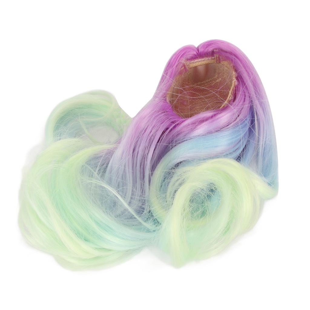 1 6 Шарнирная кукла парик имитация кожи головы мягкий высокотемпературный шелк кукла замена волос парик для головы 15,5-17 см