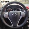 Full Micro Fibre Leather Car Steering Wheel Cover for Nissan Qashqai Altima Teana Rogue 2014-2018