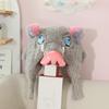 Role Playing Prop Wild Boar Head Plush Hat Devil Killer Hashibira Inosuke Warm Headpiece Japanese Anime Plush Hat