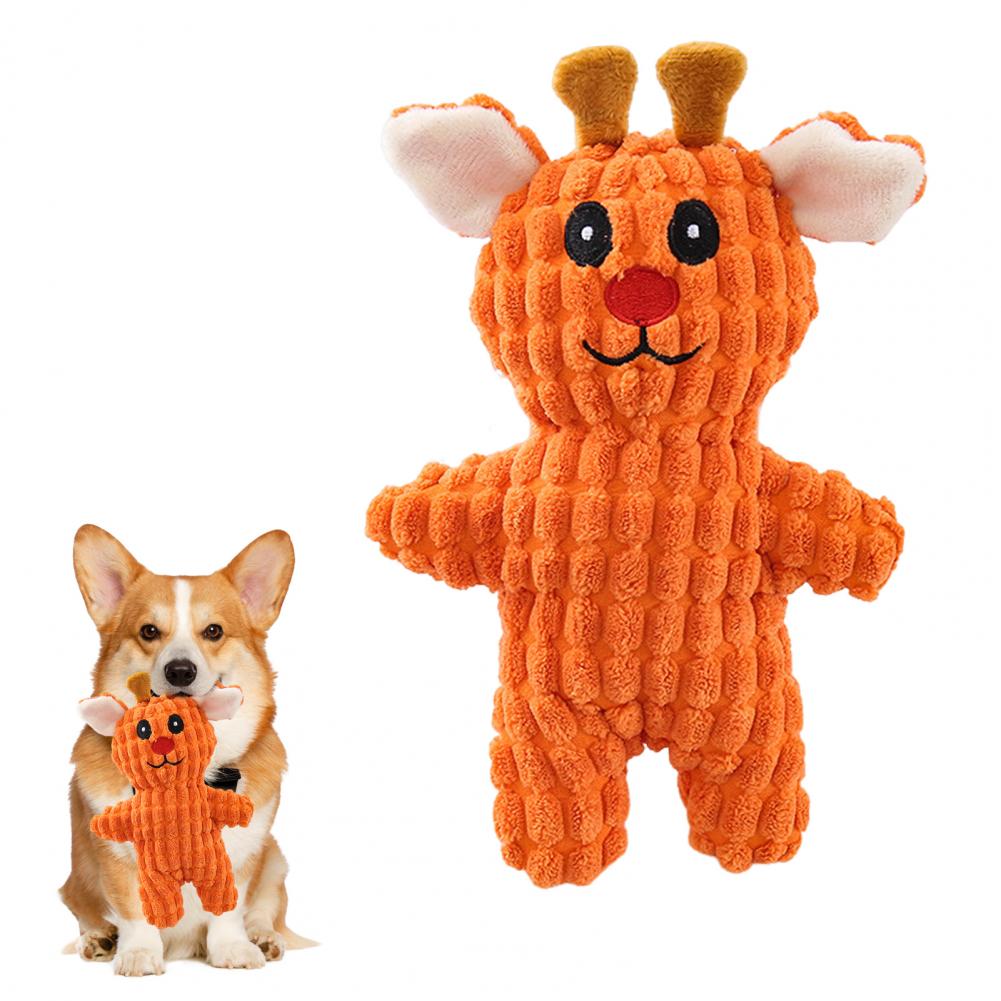 Plush Texture Dog Toy Plush Dog Toy with Wrinkle Sound Durable Plush Dog Toy Set for Small Dogs Squeaky for Chewers