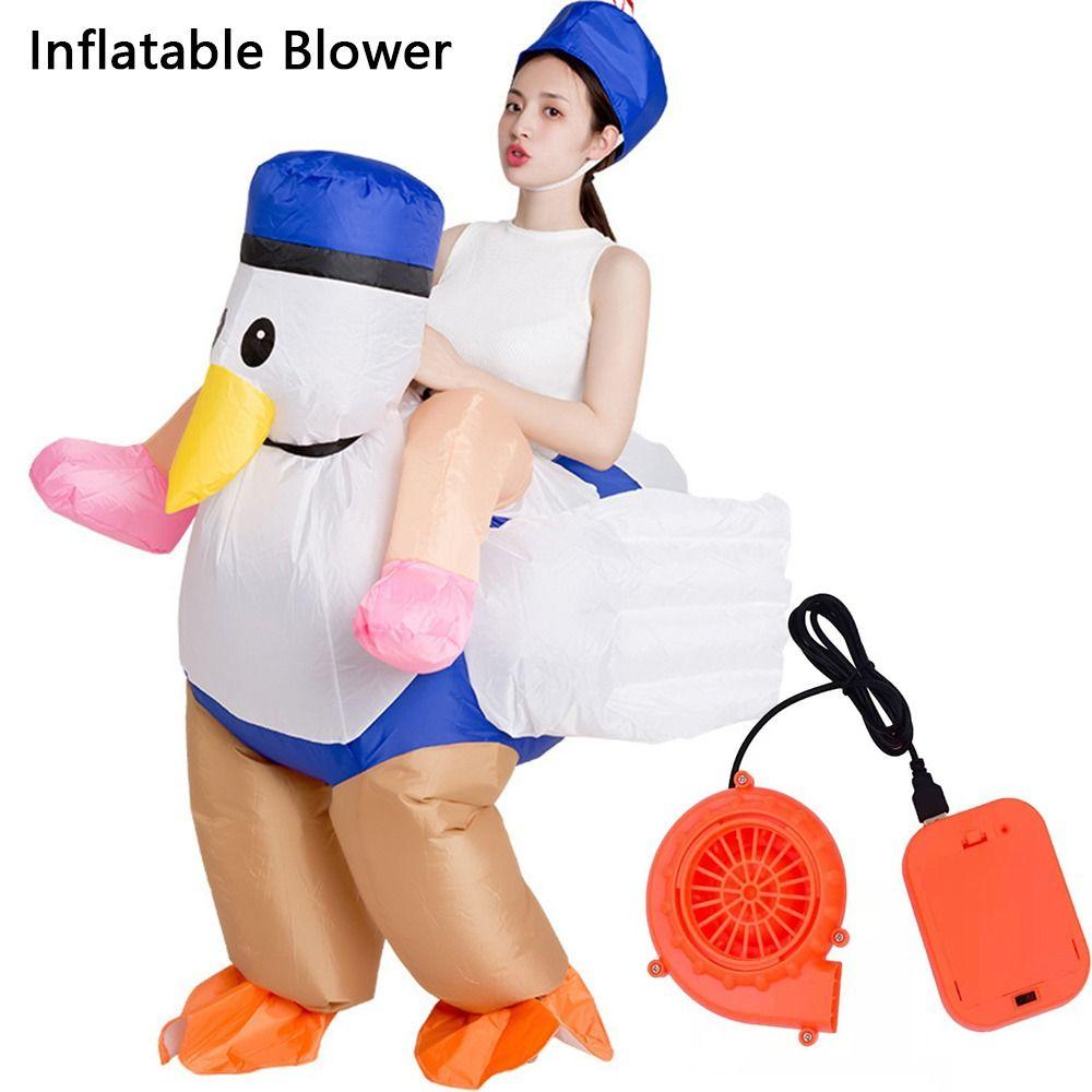 USB Interface Electric Mini Air Blower with Battery Case Cooler Fan Air Pump  Inflatable Toy