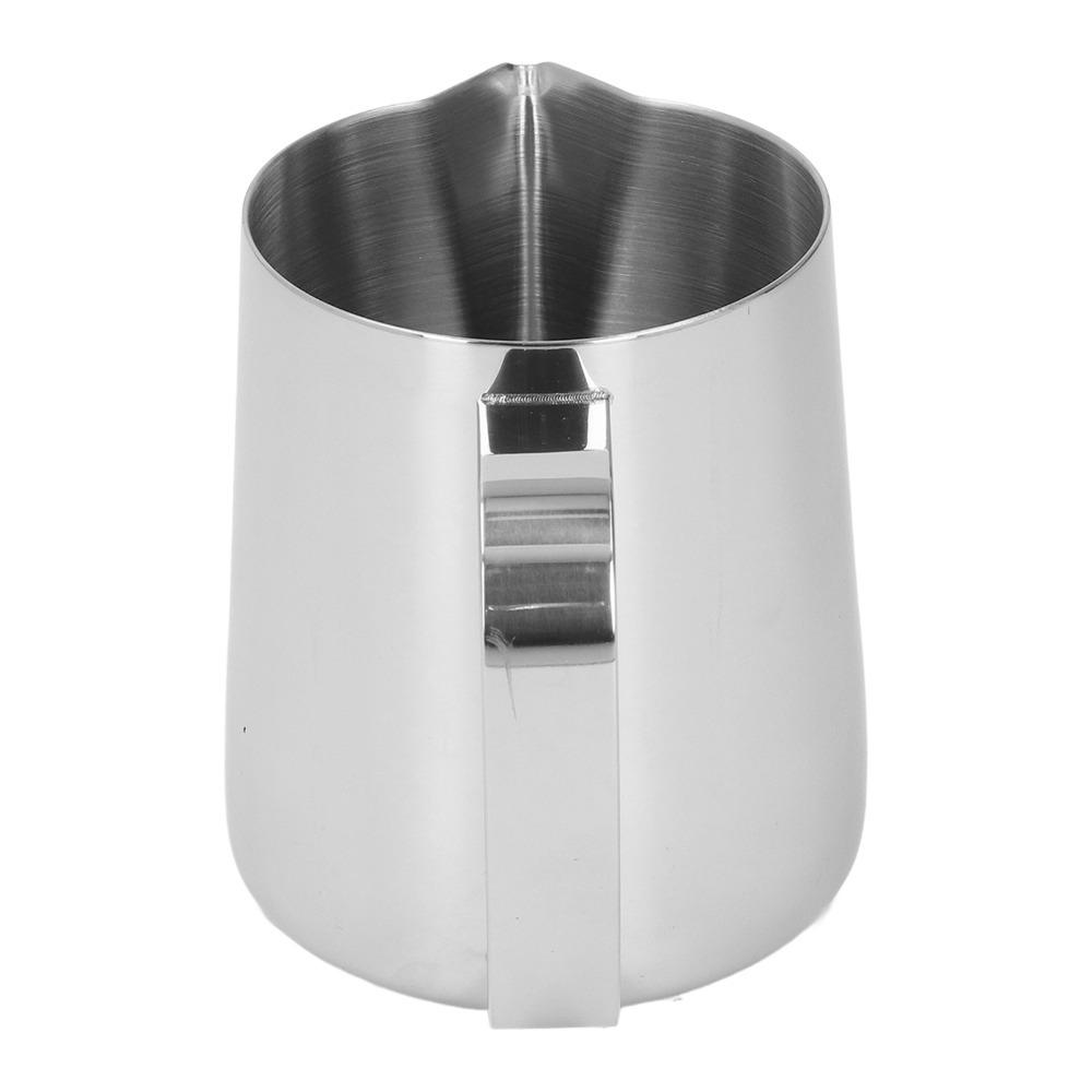 Thickened Stainless Steel Milk Frothing Pitcher 450ml Milk Steaming Pitcher Coffee Making