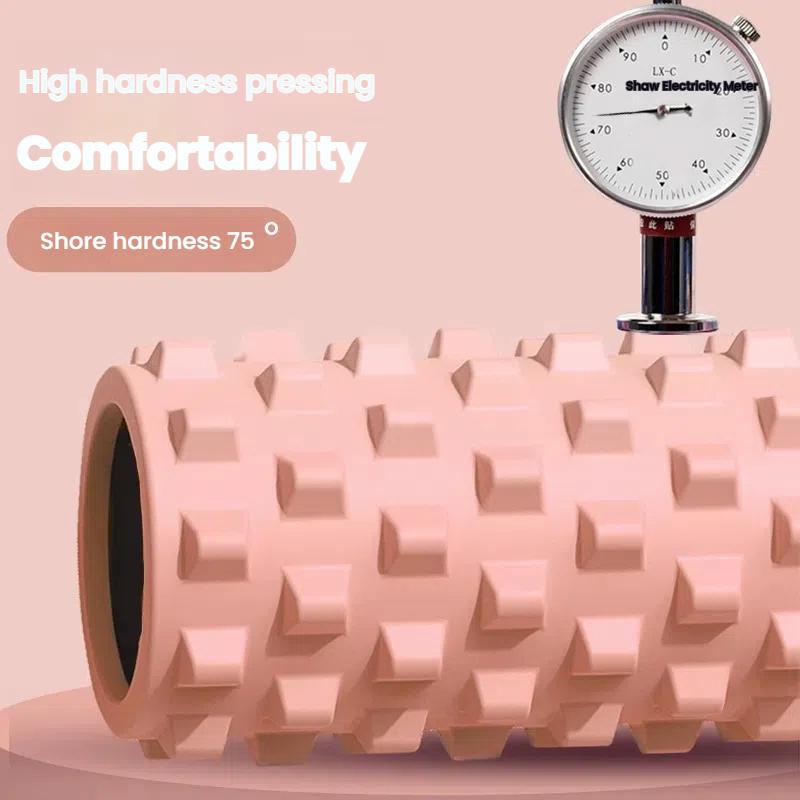 Ролик для йоги, пеноролик для фитнеса, пилатеса, упражнений, массажный блок для мышц, мягкий ролик из ЭВА для расслабления спины и ног, похудения