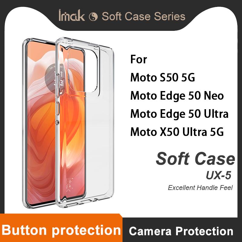 For Moto S50 5G / Moto Edge 50 Neo 5G / Moto Edge 50 Ultra 5G / Moto X50 Ultra 5G Phone Case IMAK Soft Slim Case UX-5 Series