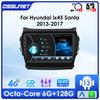 Carplay 4G LTE 2 Din Android 12 Car Radio Multimedia Video Player for Hyundai Santa Fe 3 2013-2017 IX45 Navigation Intelligent RDS GPS Stereo