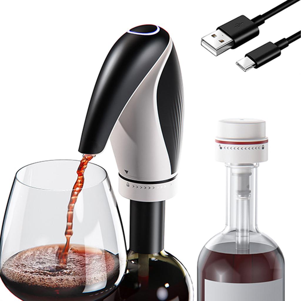 Профессиональный USB перезаряжаемый графин для вина, электрический аэратор для вина, автоматический диспенсер для вина, подарок для мамы, жены