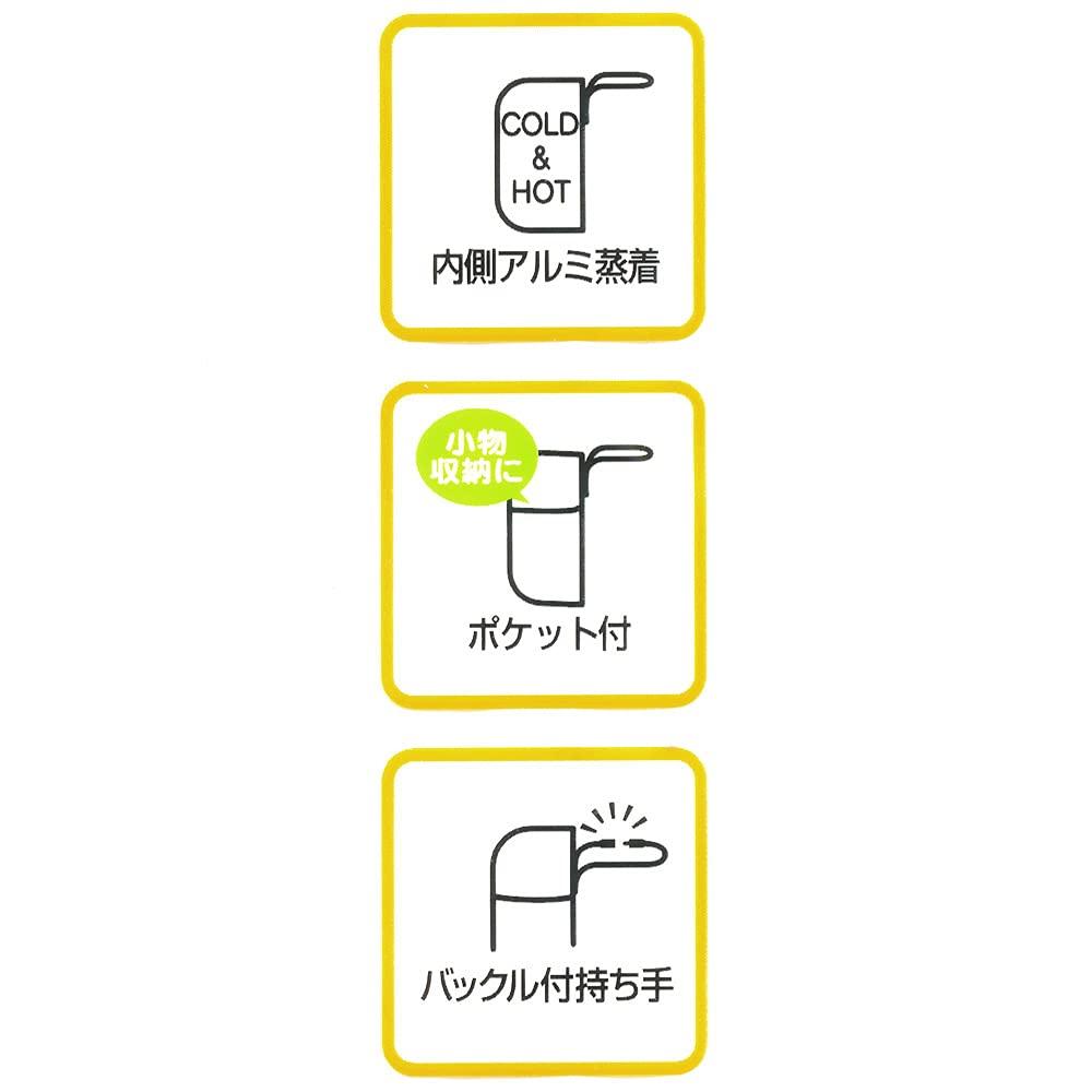 Skater Nonwoven Baby Bottle PET Bottle Sanrio Pouch, Bottle/Water Pouch, I'm Doraemon, BHOP1-A