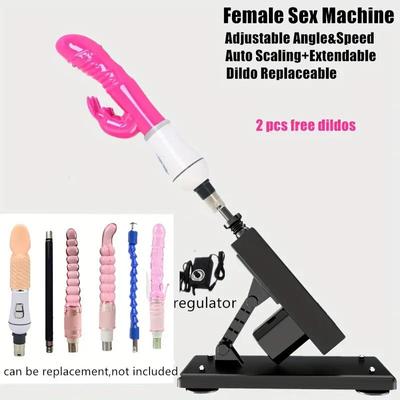Телескопическая секс-машина для женщин и мужчин, ход 6 см, мастурбация, сексуальные игрушки, возвратно-поступательный линейный привод с переменной скоростью