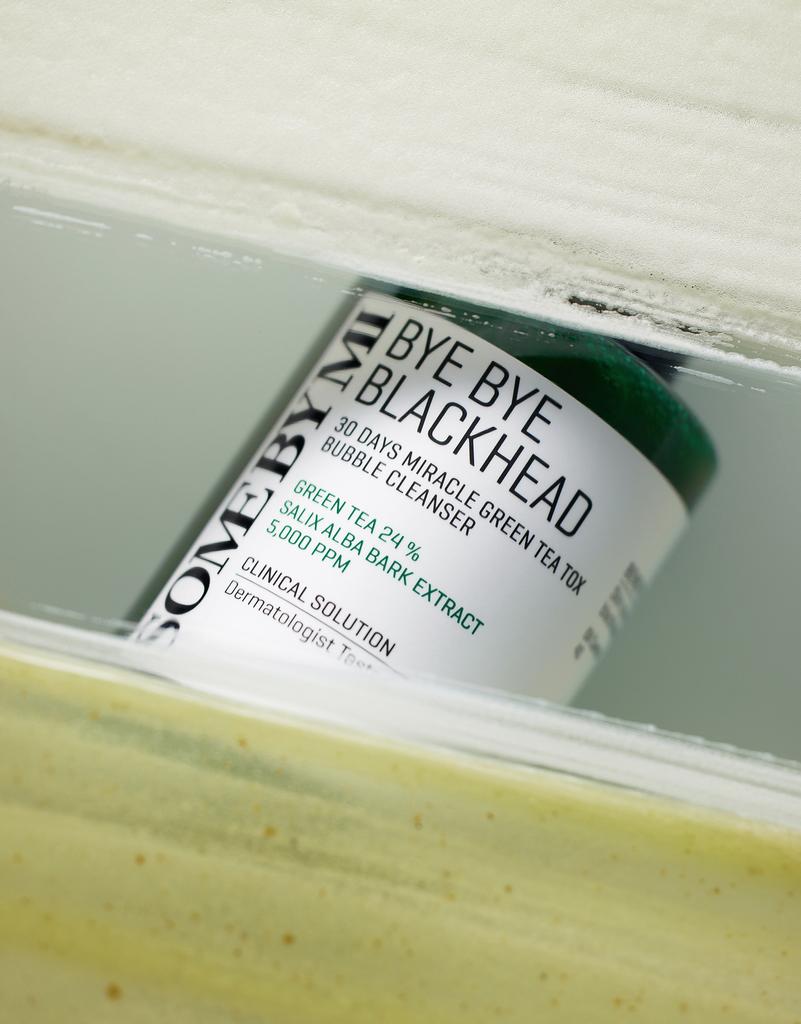 Bye Bye Blackhead 30-дневный Чудо-Очиститель с Зеленым Чаем Tox Bubble Cleanser [120 г]