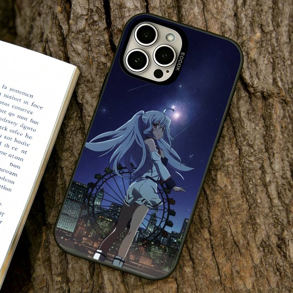 Чехол для телефона Angel Beats для iPhone 17,16,15,14,13,12,11 Plus,Pro Max,XS, Цветная Посеребренная Внутренняя Крышка