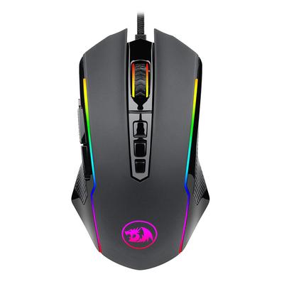 Проводная игровая мышь Redragon M910-K Ranger Basic RGB, 8000 точек на дюйм, 9 программируемых кнопок с кнопкой быстрого срабатывания — черная
