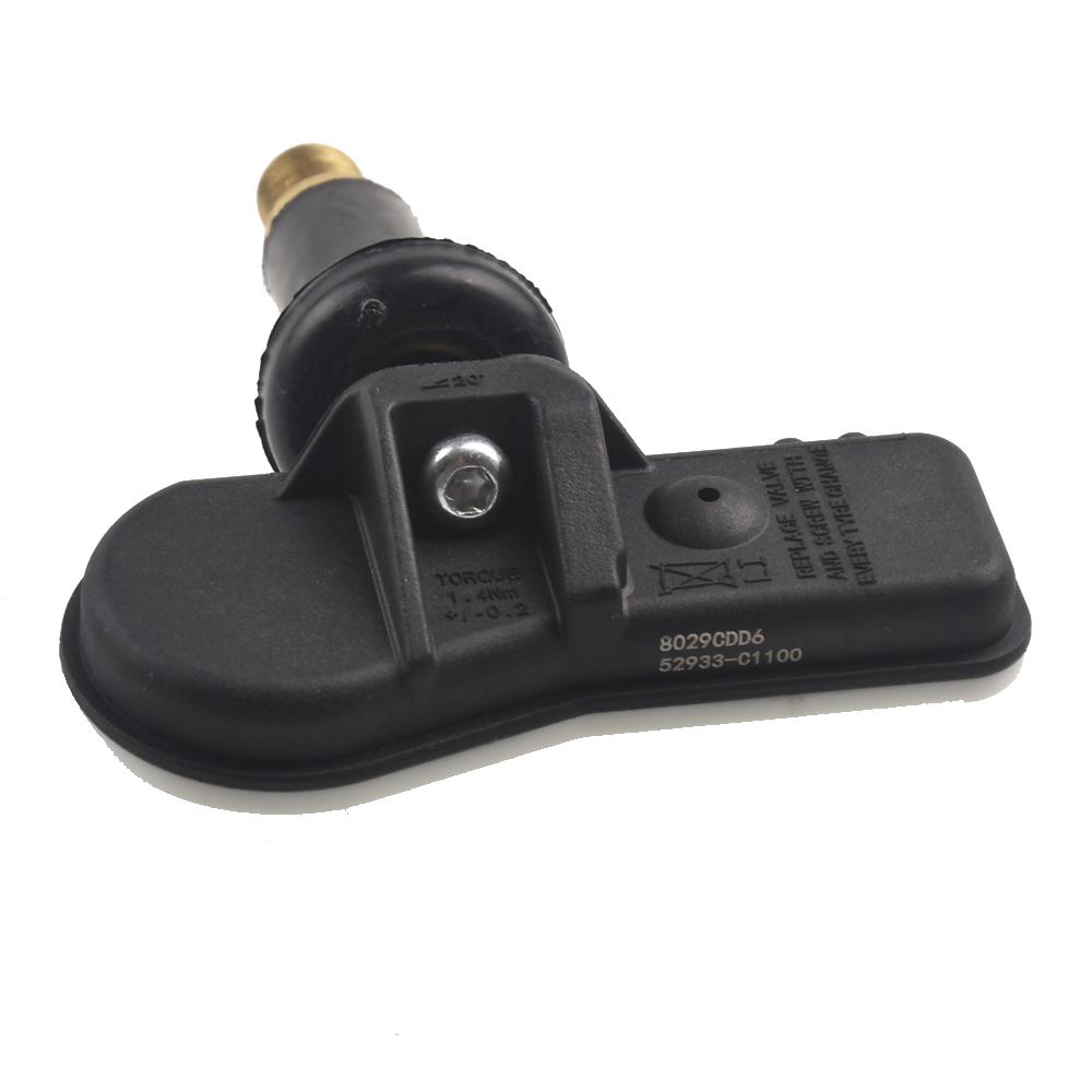 Датчик давления в шинах автомобиля TPMS 52933C1100 52933-C1100 для Hyundai Creta IX25 Tucson I40 IX35 Sonata 2014-2019 i20