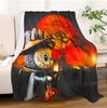 1PC Pop Cartoon Actor Elf Pattern Soft Throw Thin Blanket Gift for Couch Bed Car Home Camping For Halloween Theme All Season Use