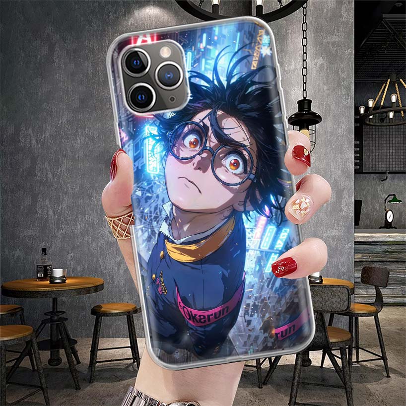 Аниме D-Dandadans Okarun Мягкий чехол для телефона Для IPhone 11 17 Air 16E 16 Pro Max 15 + 14 Plus 13 Mini 12 Apple 7 SE 8 Fundas Coque 1