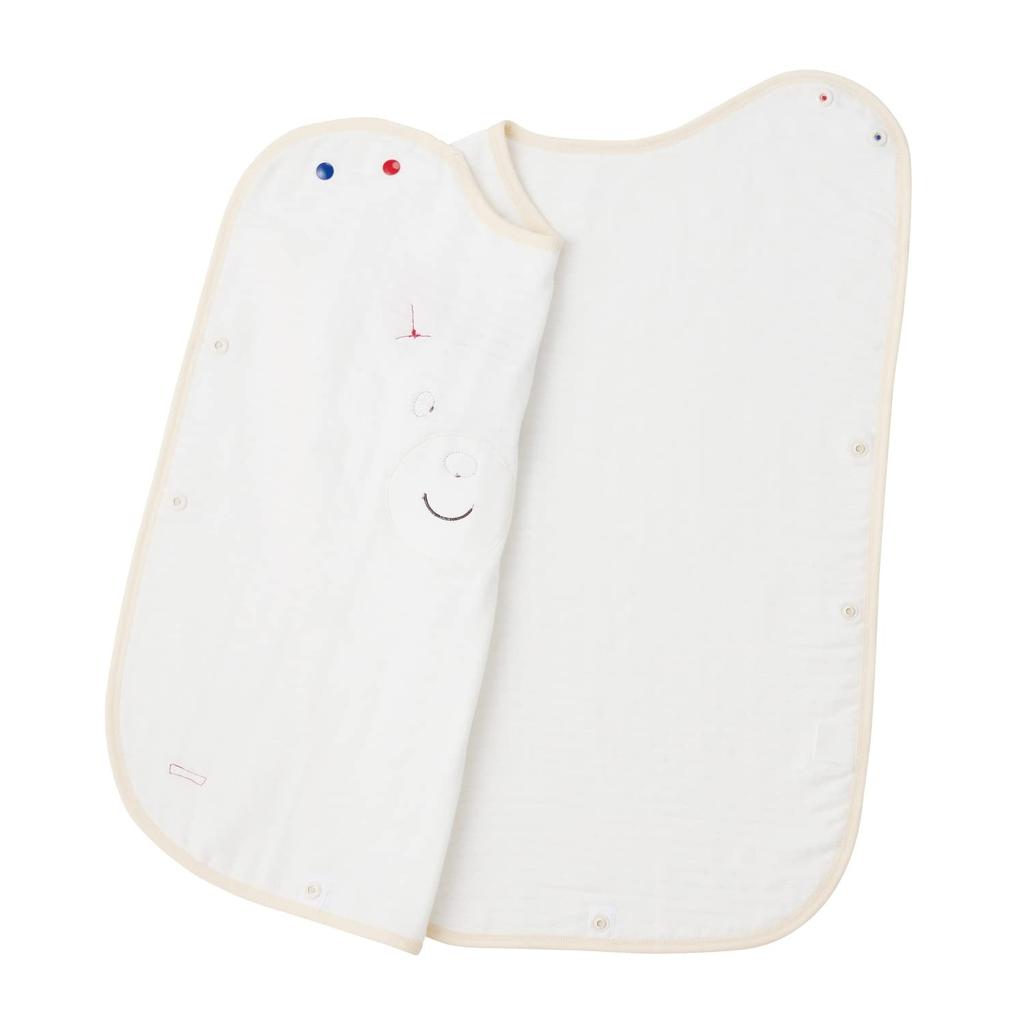 MIKIHOUSE HOT BISCUITS Boys and One Size Fits Sleeper, Girls, Kids' Clothing, White, All, 76-8036-497