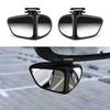 HD Glass Car Blind Spot Mirror 2 Side Wide Angle Reversing Mirror  SUVs