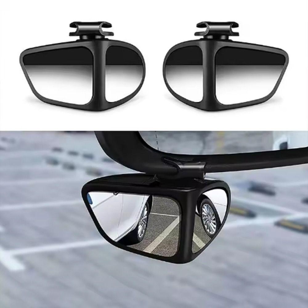 HD Glass Car Blind Spot Mirror 2 Side Wide Angle Reversing Mirror SUVs