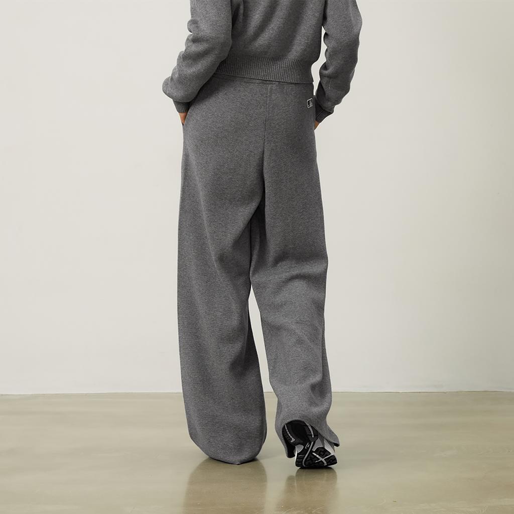Новые брюки из трикотажной ткани MLB New York Yankees MLB Preppy Style Collection 24FW женские темно-меланжевые 3FPTV0344-50MGD