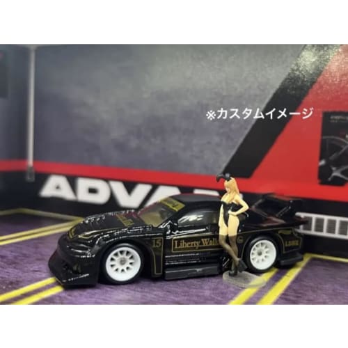 1/64 Scale Custom Wheels (set of 4) White Mesh & CE28 Style & 5-spoke & 4-spoke AH0004, Approximately 10.8mm, for Miniature Cars, Etc.