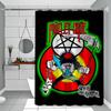 Популярная группа M-Motley Crues Простая шторка для душа Шторка для душа для ванной Легко чистить и стирать Полиэстер Водонепроницаемая Непрозрачная