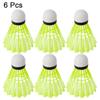 3/6/12Pcs Indoor Stable Durable Training Balls Plastic Badminton Shuttlecocks Nylon