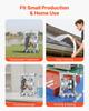Air Operated Double Diaphragm Pump, 24.98 LPM Max, Standard Inlet & Outlet Air Pneumatic Waste Oil Transfer Pump, Aluminum Alloy Body, Dual