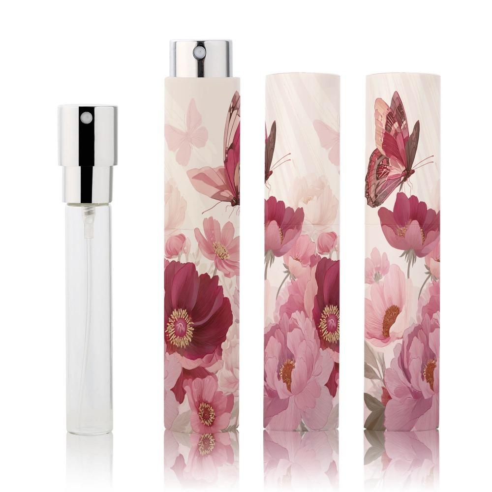 Butterfly Rotating Bottle 10ML Atomizer Bottle Portable Spray Bottle Liquid Dispensing