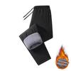 Men's Fleece-Lined Thickened Thermal Trousers New Arrival Casual Long Trousers for Autumn/Winter Men's Sports Cuffed Cotton Trousers