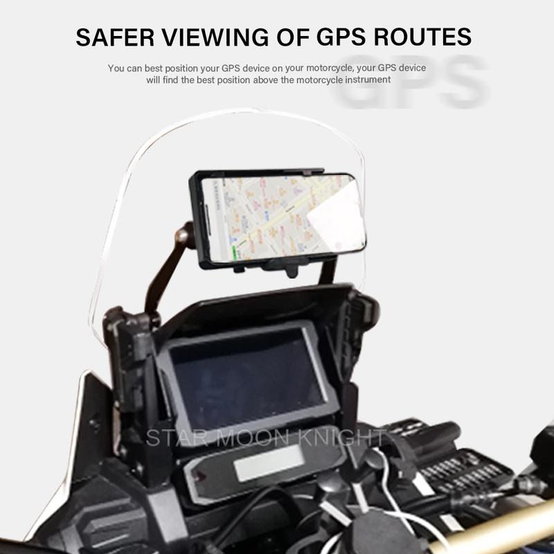 USB Phone Holder For Honda CRF 1100L Africa Twin ADVENTURE SPORTS CRF1100L Africa twin 1100 Motorcycle GPS Navigation Bracket