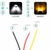 1/2Pcs 12V Motorcycle Turn Signals Flashing Corner Lamp Handle Bar LED Light  for Moto Handle Bar