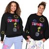 ZUMBA WEAR Женская черная толстовка-пуловер XS Z1T000300