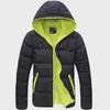 Men's Lightweight Down Jacket: Slim Fit Casual Hooded Jacket for Autumn/Winter Youth Trend