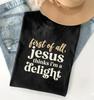 Футболка «Иисус считает меня восхитительным», Смешная христианская футболка, Подарок