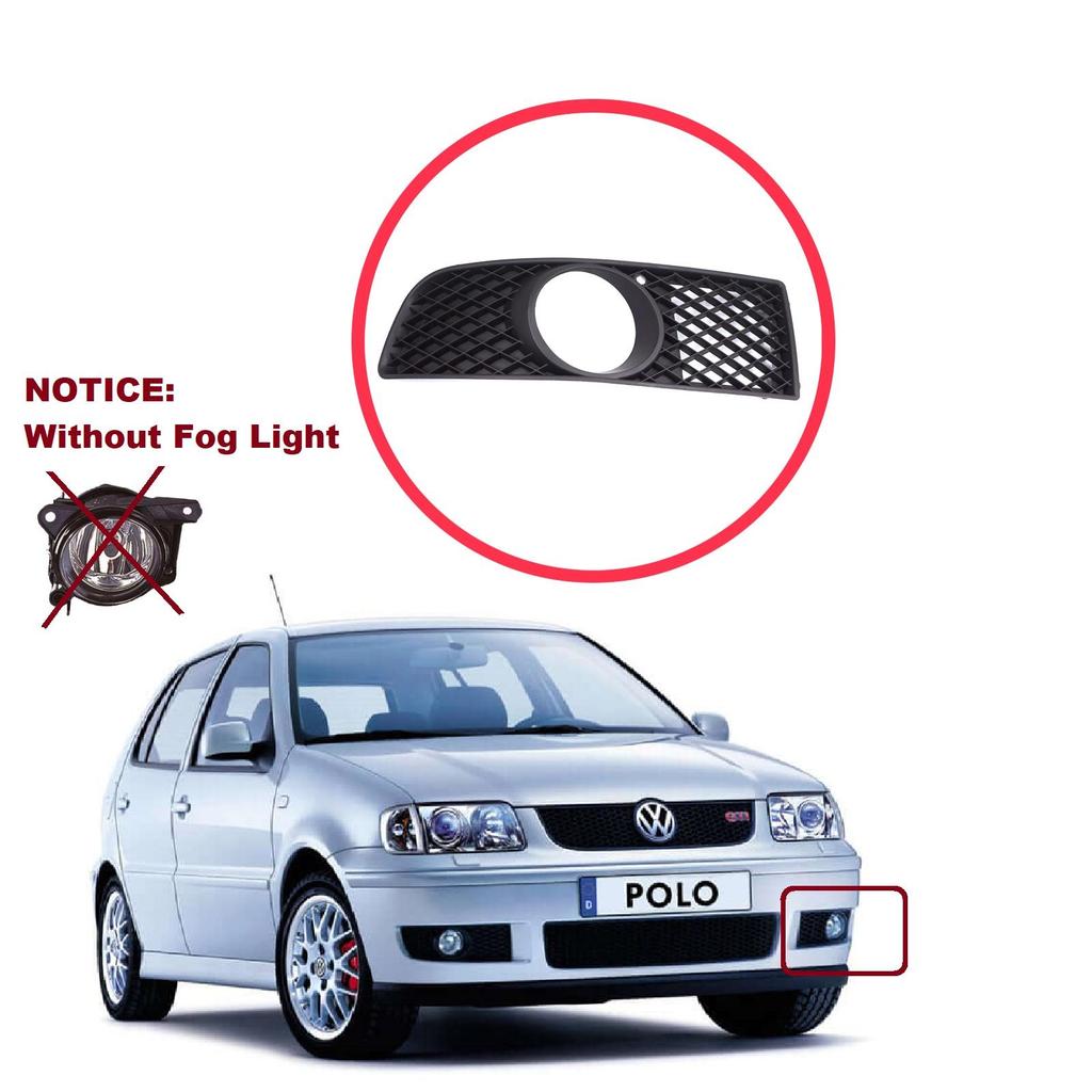 BSP1189-1 Корпус противотуманной фары переднего бампера левый для VW Polo MK3 6N2 1999-2001 Facelift 6N0853665C
