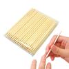 100pcs/lot Nail Art Orange Wood Stick Cuticle Pusher Remover for Nail Art Care Manicures Angled