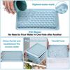 Mini Sphere Ice Tray Cube with Bin And Scoop, Small Round Balls Ball Mold for Coffee Drinks, Easy Release Stackable Silicone Freezer Clean